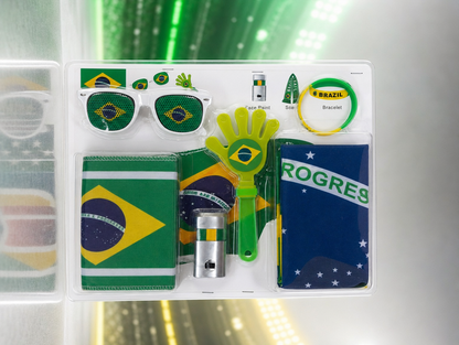 Brazil soccer Nation Fan Set – Seleção Supporter Gear