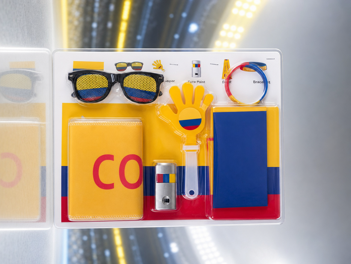 Colombia Ultimate soccer Fan Set – Supporter Merchandise