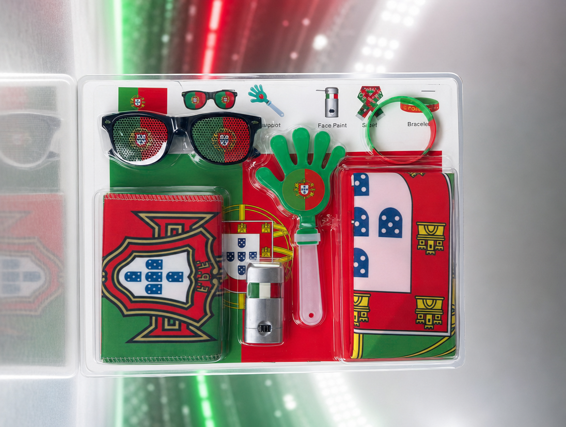 Portugal Football Nation Fan Set – Official Supporter Gear