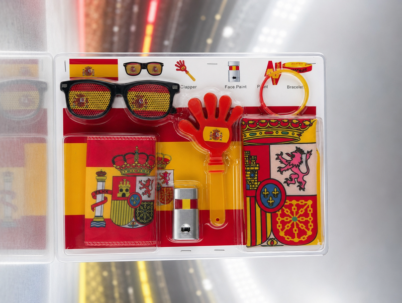 Spain soccer Nation Fan Set – La Roja Supporter Gear