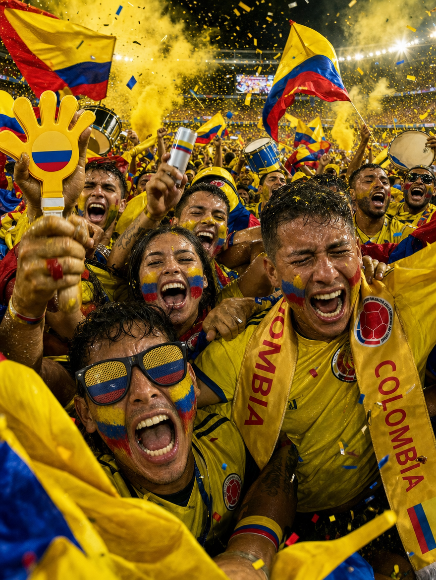 Colombia Ultimate soccer Fan Set – Supporter Merchandise
