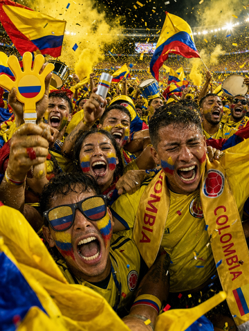 Colombia Ultimate soccer Fan Set – Supporter Merchandise