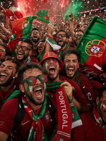 Portugal Football Nation Fan Set – Official Supporter Gear